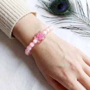 HFS Blush Pink Beads Bracelet