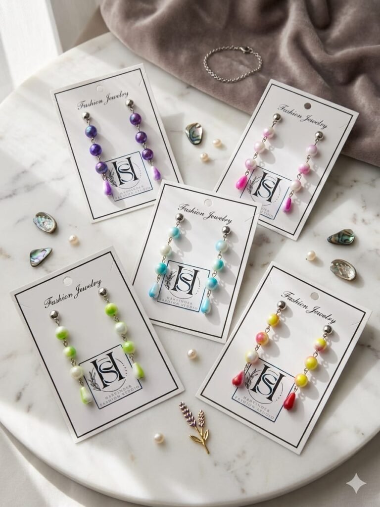 HFS Candy Drops Earrings Combo – Set of 5