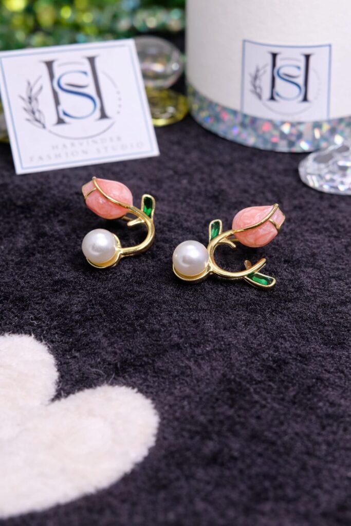 HFS Korean Pink Studs