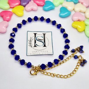 Royal Sapphire Crystal Bracelet