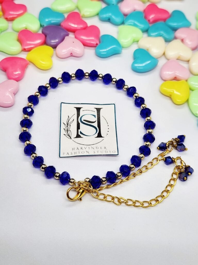Royal Sapphire Crystal Bracelet