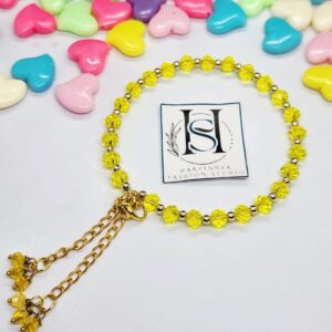 Sunshine Spark Crystal Bracelet ☀️💛