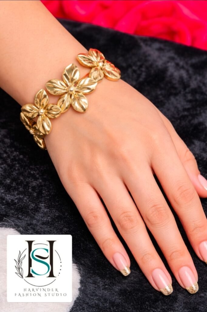 HFS Anti-tarnish flower metal Piece