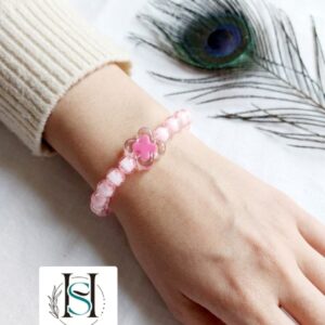 HFS Blush Pink Beads Bracelet