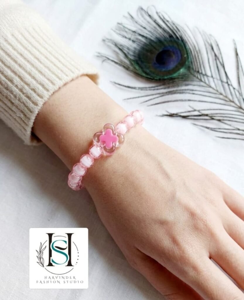 HFS Blush Pink Beads Bracelet