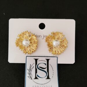 HFS Sunburst Pearl Studs