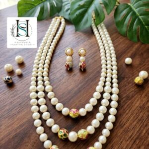 HFS The Meenakari Pearl Haar