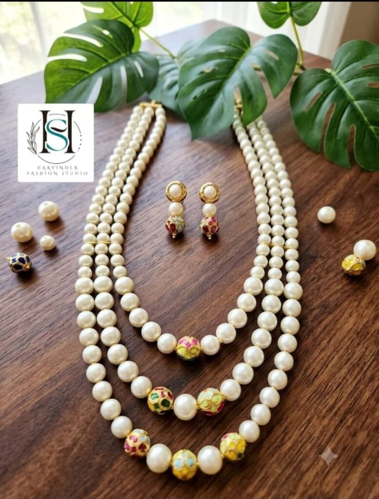 HFS The Meenakari Pearl Haar
