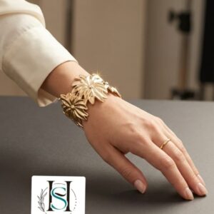 Golden Blossom Bloom Cuff