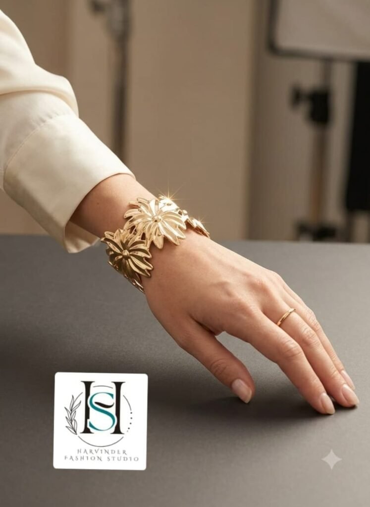 Golden Blossom Bloom Cuff