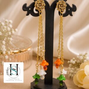 HFS Aazadi Blossom Drop Earrings