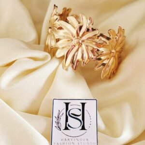 Golden Blossom Bloom Cuff