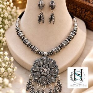 HFS Chandrika Oxidized Set