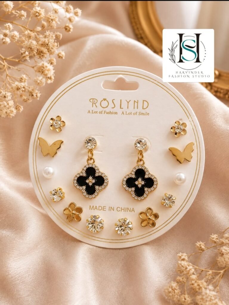 HFS Combo Of 7 Pair Of Earrings