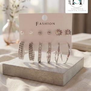 HFS Combo Of 6 Pair Of Earrings