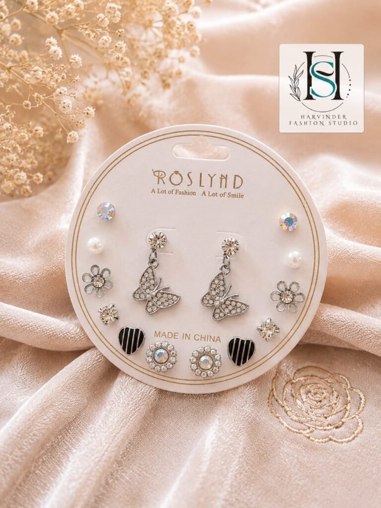 HFS Combo Of 7 Pair Of Earrings