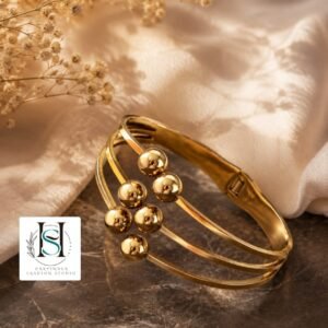HFS Anti tarnish The Triple Orbit Cuff