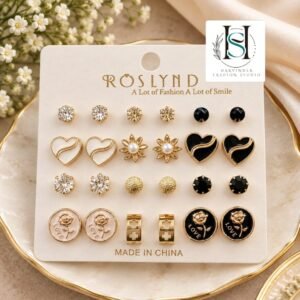 HFS Black And White Korean Premium Tops Combo [Pack Of 12]