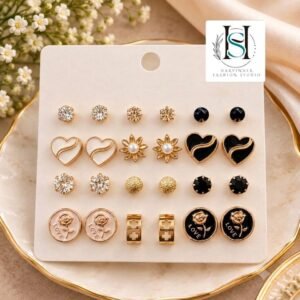 HFS Black And White Korean Premium Tops Combo [Pack Of 12]
