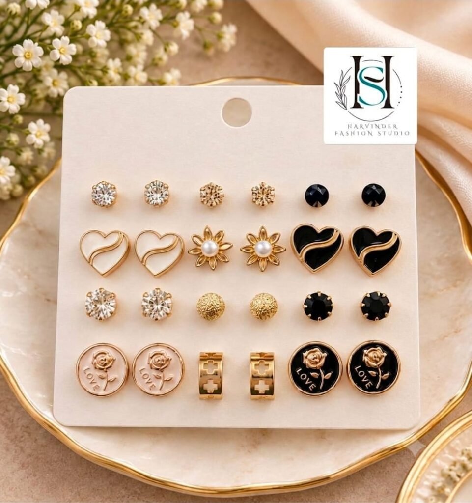 HFS Black And White Korean Premium Tops Combo [Pack Of 12]